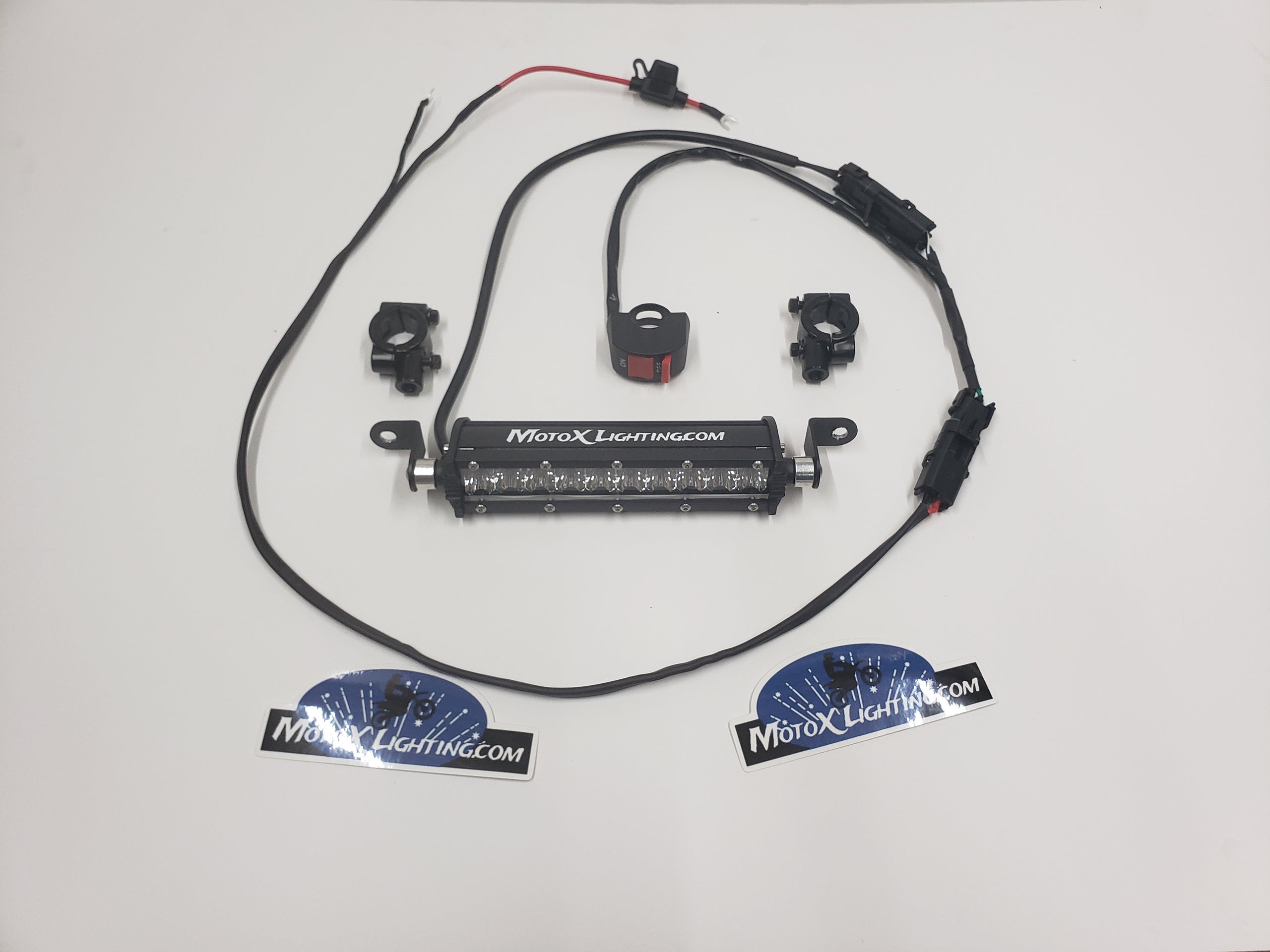 Klx crf 110 led headlight Plug-N-Play kit | MotoXLighting.com